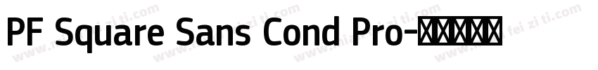 PF Square Sans Cond Pro字体转换
